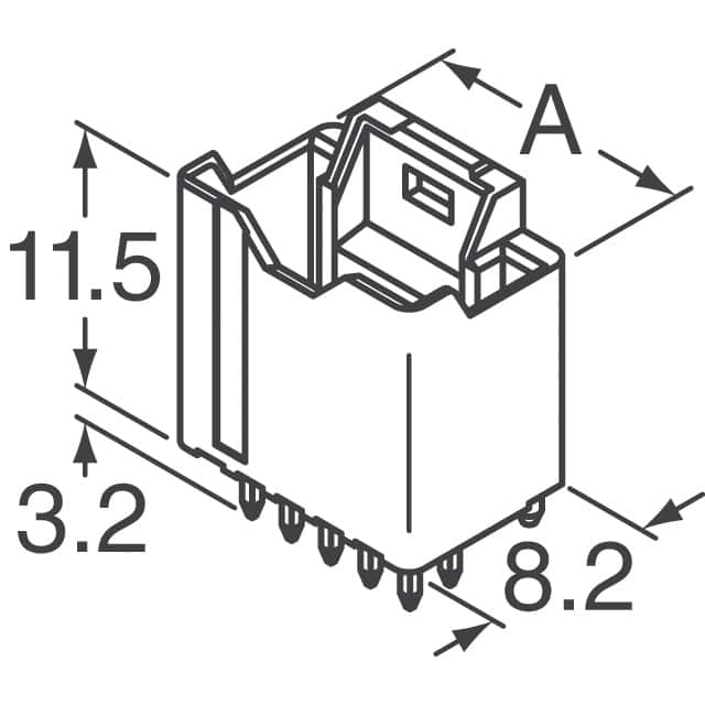 5016451420 Molex  Headers Male Pins
